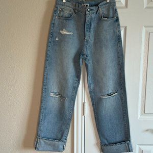 Lovers + Friends Women's Boyfriend Denim Jeans - 26W X 32L